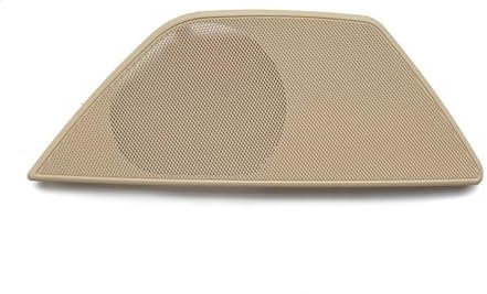 Pizgear RHD Right Hand Driver Cars Front Interior Door Loud Speaker Cover Replacement, for BMW, for F10 F11 F18 520 523 525 528 530 535 Car Handle Trim Cover(Left Beige)