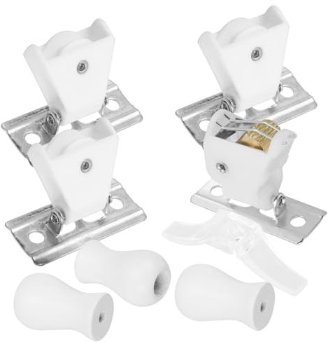 Alipis Ersatzteile Zubehör Set Hochwertige Rolladen Für Innenrollos Rolladen Montagesatz Mit Zubehör Für Jalousien Und Vorhänge Einfache Installation Ohne Bohren