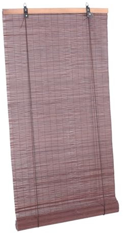 Amosfun Bamboo Window Shade Replacement Indoor Roller Shades Easy to Install Save Time Efforts
