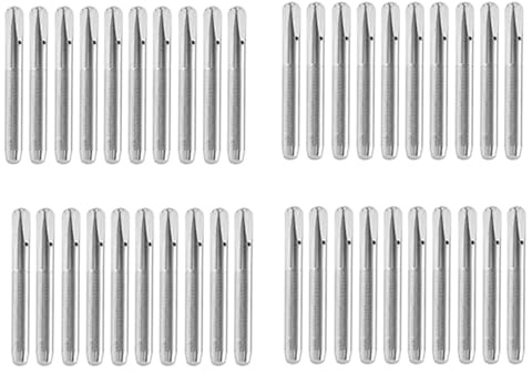 MRNHA 40X Standard Metal Piano Tuning Pins Pegs Piano Loose Tune Spare Replacement Parts Piano Tuning Tool Accessories