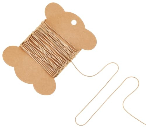 UNICRAFTALE Schlangenkette Für Schmuckherstellung DIY Bastelzubehör | Aus Edelstahl,Golden,5m,0,9mm,Gelötet,Zuschneidbar,Glatt Poliert,auf Spule Aufgewickelt