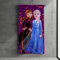 Disney Frozen Anna & ELSA Badetuch, 70x140 cm, 100% Baumwolle, Strandtuch für Mädchen (Lila)