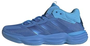 adidas Men's Courtstabil Indoor Performance Shoes, ray Blue/ray Blue/Lucid Aquamarine, 14 UK