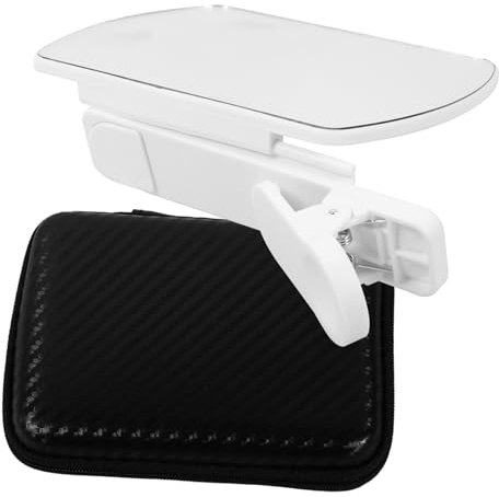 Vaguelly Adjustable Phone Camera Mirror Reflection Clip Large Portable Selfie Reflector for Travel Photography Accessory