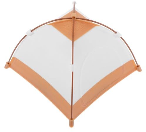 minkissy Mini Camping Zelt Modell Realistisches Miniaturzelt Für Puppenhäuser Und DIY-szenen Stabil Und Langlebig Für Kreative Spielideen Und Eltern-Junge Mädchen-aktivitäten