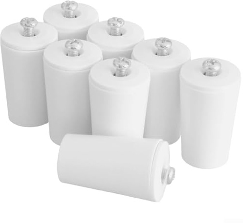 ToolsEvery Roller Blind Stopper, 8 Piece Set for Roller Shutter Stops with Screws to Prevent Excessive Sliding Fits Most 40mm Blinds Home Use