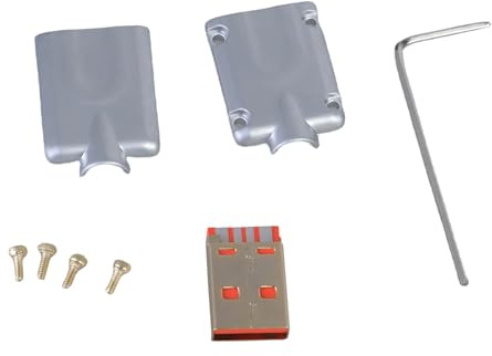 USB Male Metal Shell Cable Maintenance Gold Plated Plug USB Cable Making Power Application Breadboard Accessories Making