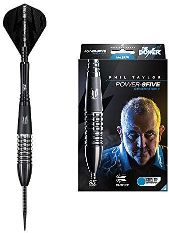 Target Darts Phil Taylor Power 9-Five 4. Generation 22G Wolfram Steeldarts-Set Dartpfeile