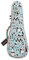 MUSIC FIRST Canvas PANDA Tenor-Ukulelen-Tasche – Rucksack Gigbag (66/68,6 cm)