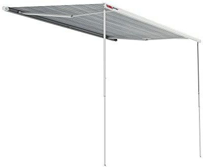 Fiamma Dachmarkise F80S Titanium 400 cm grau Markise Camping Sonnenschutz Wohnmobil Sonnendach Reise
