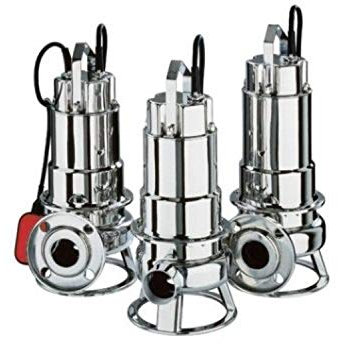 Elektropumpe DW/A VOX M 100 A für Schmutz- und Fäkalien, Edelstahl, 0,75 kW, 1 PS, grau (1599051221A)