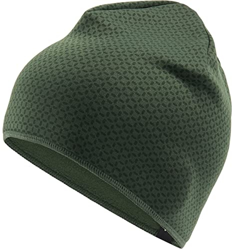 Haglöfs 605138_4RC Fanatic Print Beanie Hat Unisex FJELL Green/Seaweed Green Größe M/L