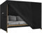 MEELOTOP Hollywoodschaukel Abdeckung 3-4 Sitzer, Gartenschaukel Abdeckplane Wasserdicht Schutzhülle Strandkorb Winterfest, Schwerlast Reißfest 600D Oxford Gewebe Schutzhülle - Schaukel 217x127x172cm