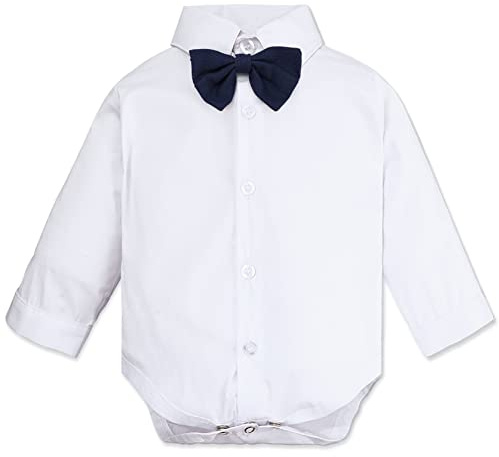 mintgreen Baby Junge Hemden Hochzeit Bodys Kleinkind Gentleman Krawatte Shirt, 3-18 Monate