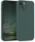 EAZY CASE - Silikonhülle für iPhone 14 Hülle Silikon Case Grün weich stoßfeste Handyhülle iPhone 14 Schutzhülle mit Kameraschutz Dünn Premium Schutz Cover TPU Phone Bumper in Piniengrün