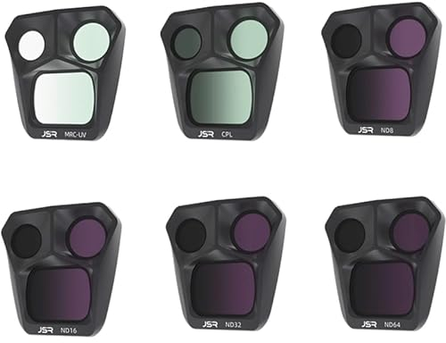 Fenmaru Lens Filter für DJI Mavic 3 Pro, Filter Set für DJI Mavic 3 Pro (UV+CPL+ND8 16 32 64)