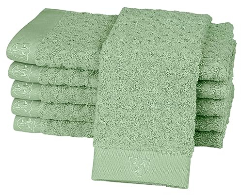 Ross Uni-Walk Handtücher Harmony Farbfond Salbei, Gästetuch 30x50 cm