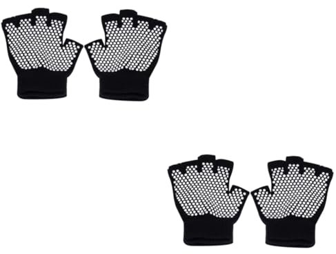 BESPORTBLE American Flag Darts 2pcs Fingerless Gloves Yoga Gloves Knit Gloves Knitted Gloves Half Finger Gloves Cotton Gloves Non-slip Honeycomb Stainless Steel Wok