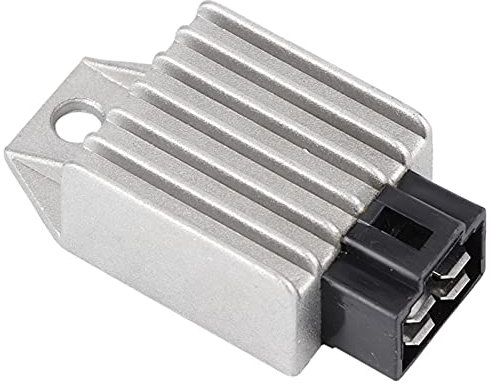 Spannungsregler Autostabilisator, Universal Motorrad Motorrad 12V Spannungsregler Gleichrichter 4 Pin