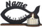 Waluna® Teelichthalter Fisch Kerzenhalter Fische aus Holz in 12 Farben- Tisch Dekoration für Taufe Kommunion Konfirmation Taufdeko - personalisiert mit Name und Datum Tischdeko für Mädchen & Jungen