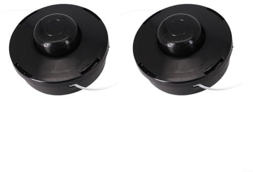 URPIZY Trimmerkopf, Rasentrimmer-Ersatzkopf, Freischneider, Gras-Ersatz-Trimmerkopf für die meisten Rasentrimmer (2 Stück)