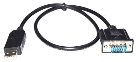 Cable DE COMUNICACIÓN Serial Adaptador Macho USB A VGA DE 15 Pines for Controlador DE Movimiento A PC(1.8M)