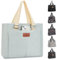 HSHRISH Bolsa Termica Porta Alimentos Mujeres,bolso nevera trabajo mujer Bolsa de almuerzo isotérmica portátil multifuncional para mujeres, trabajo, compras, picnic, playa, exterior, 15L hierba verde