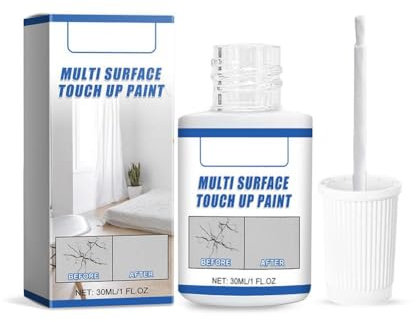 Peinture blanche pour baignoire, baignoire et carrelage - Stylo de réparation multi-rayures pour mur
