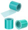 PXRLMYF 3 Rollen Nahtlose Klebeband Harzband Klebstoff Dekoratives UV-Klebeband Craft Paper Tape für Basteln, DIY, UV Harz(Hellgrün)