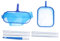 WEKADRIN 1 Ensemble Épuisette de Tige Aluminium Set de Nettoyage pour Débris Filet de Nettoyage pour Durable Accessoire Pratique pour Entretenir Votre Aquatique