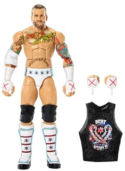 Mattel WWE Elite CM Punk Figure & Accessories, Greatest Hits 2025