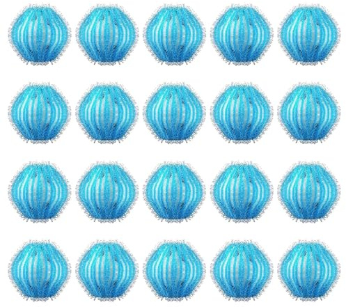 20PCS Pet Hair Remover Laundry Balls, Reusable Washing Machine Hair Catcher | Lint Traps for Dog and Cat Hair on Clothes, Bedding and Carpet