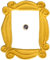 Marco de la mirilla para la puerta. Réplica artesanal para tu entrada, como la que tenía en la serie Monica y Rachel. For your best friends. Handmade with Love by Fatima.