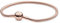 PANDORA Schlangen-Gliederarmband in Roségold 14 Karat rosévergoldete Metalllegierung aus der PANDORA Moments Collection, 23cm