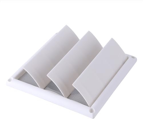 Zerodis Rejilla de Ventilación, Rejilla Vent, Respiraderos, Parrilla de Ventilación de Pared para Mantener La Circulación de Aire Interior y Exterior(20 * 20CM)