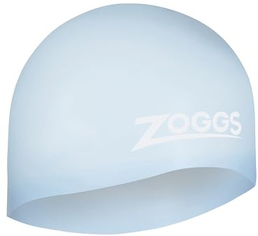Zoggs Unisex Adult Easy-Fit Silicone Swimming Cap - Violet, One Size