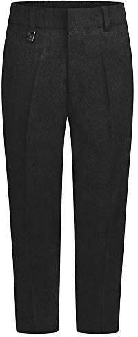 ZECO Boy's Sturdy Fit School Trousers (4-16+ Years) Charcoal