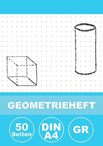Geometrieheft: 50 Seiten | DIN A4 | Lineatur GR