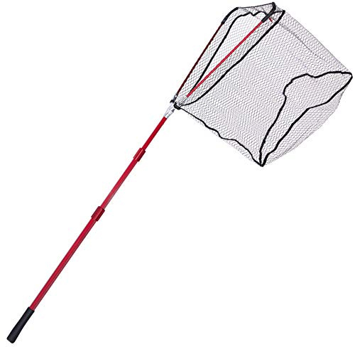 Balzer Shirasu Kescher 2,70m 55cm - Unterfangkescher für Raubfische, Angelkescher zum Street Fishing, Klappkescher, Raubfischkescher