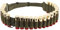 ACEXIER Tactical 25 Rounds 12/20 Calibro Fucile Munizioni Cintura Borsette Supporto Bandoliera Cintura Militare Pistola Da Caccia 12/20 GA Cartuccia Proiettile Cintura