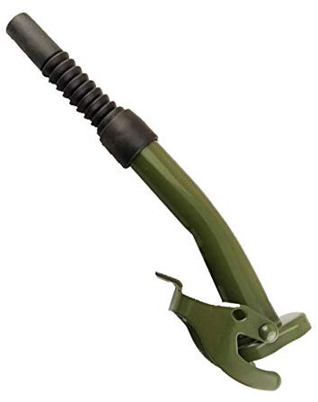 Moageme Beccuccio in Metallo per tanica, beccuccio per versare tanica con ugello Flessibile, beccuccio Universale per taniche da 5, 10 e 20 Litri