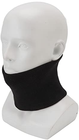 CHICIRIS Schweißhalsschutz, 5-stufiger Schnittfester Nackenschutz, Atmungsaktiver Nackenschutz für Männer und Frauen, Schwarz