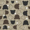 HEKO PANELS Oxford Wasserdichte Meterware Canvas Polyester Stoff Zum Nähen, Möbel- und Dekostoffe, Wasserabweisend Blickdicht für Kinder Teddybären, 2 Meter 155 x 200 cm