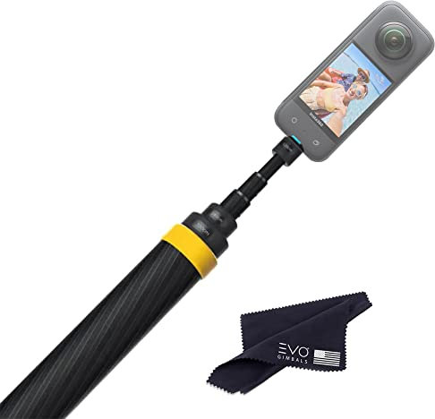 Insta360 Selfie Stick esteso da 3 m per X3, ONE RS/X2/R/X e ONE (da 14 a 118 pollici)