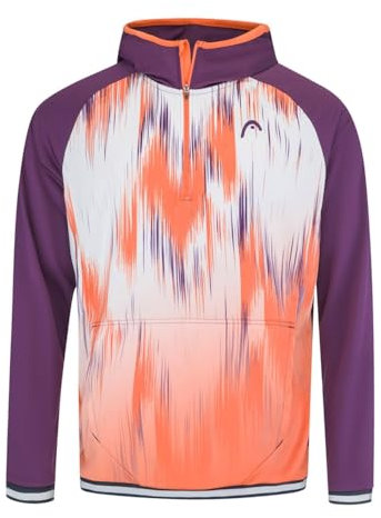 HEAD Sweat à Capuche Topspin Hommes, Flamant Rose, L