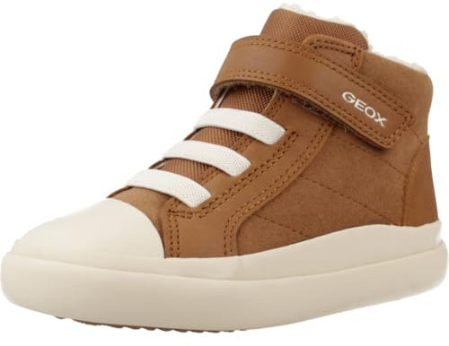 Geox Baby - Jungen B Gisli Boy Sneaker, Braun, 22 EU