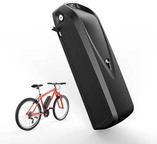 BVSLTUK 48V 15AH Ebike Akku 48 Volt Lithium-Ionen-Akku für 200w-1000W Ebike Motor Bike Akku (W/USB -Anschluss, 30A BMS, 2A -Ladegerät)