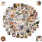 100Pcs Fun Cat Stickers, Cute Waterproof Cat Stickers, Vinyl Waterproof Stickers, for Water Bottles, Notebooks, Skateboards