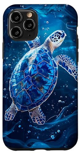 iPhone 11 Pro Sea Turtle Blue Ocean Cute Animal Case