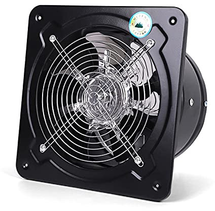 Ventilateur d'extraction mural, 170 mm, pour cuisine, salle de bain, salle de bain, 50 W, 2600 tr/min, pour la maison, la salle de bain, la cuisine, le garage